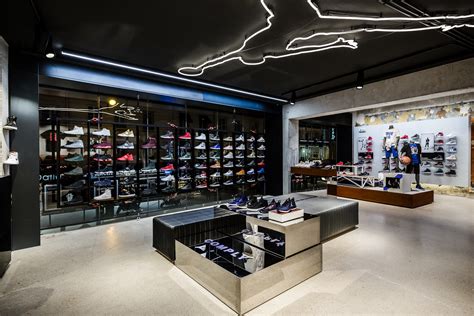 sneaker shop.